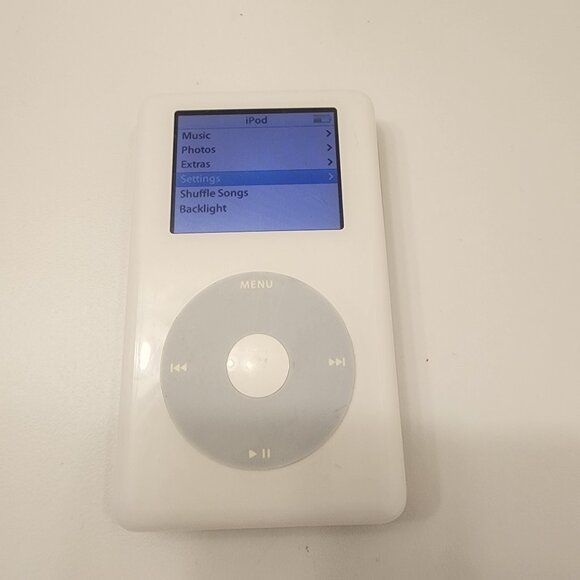 Upgraded SSD Apple Ipod Photo 128GB with new battery White - Picture 2 of 4